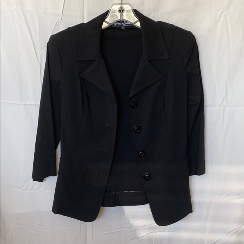 Bisou Bisou sz 0 black blazer
